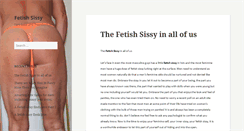 Desktop Screenshot of fetishsissy.com