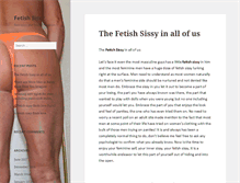 Tablet Screenshot of fetishsissy.com